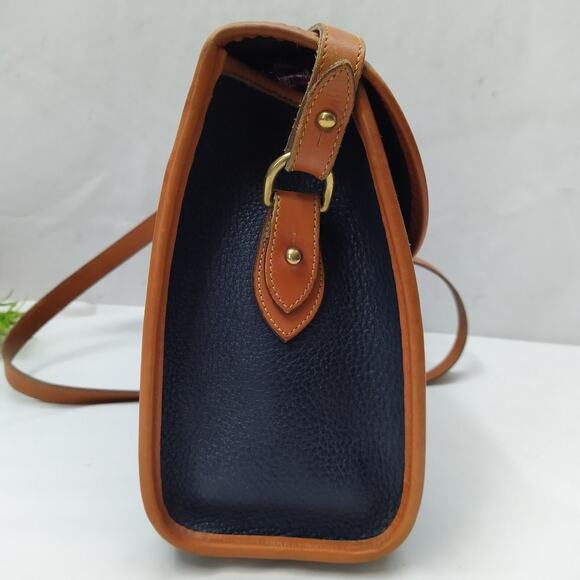 Dooney & Bourke Black Pebbled Leather Crossbody Bag - Vintage Made in USA - Picture 15 of 16